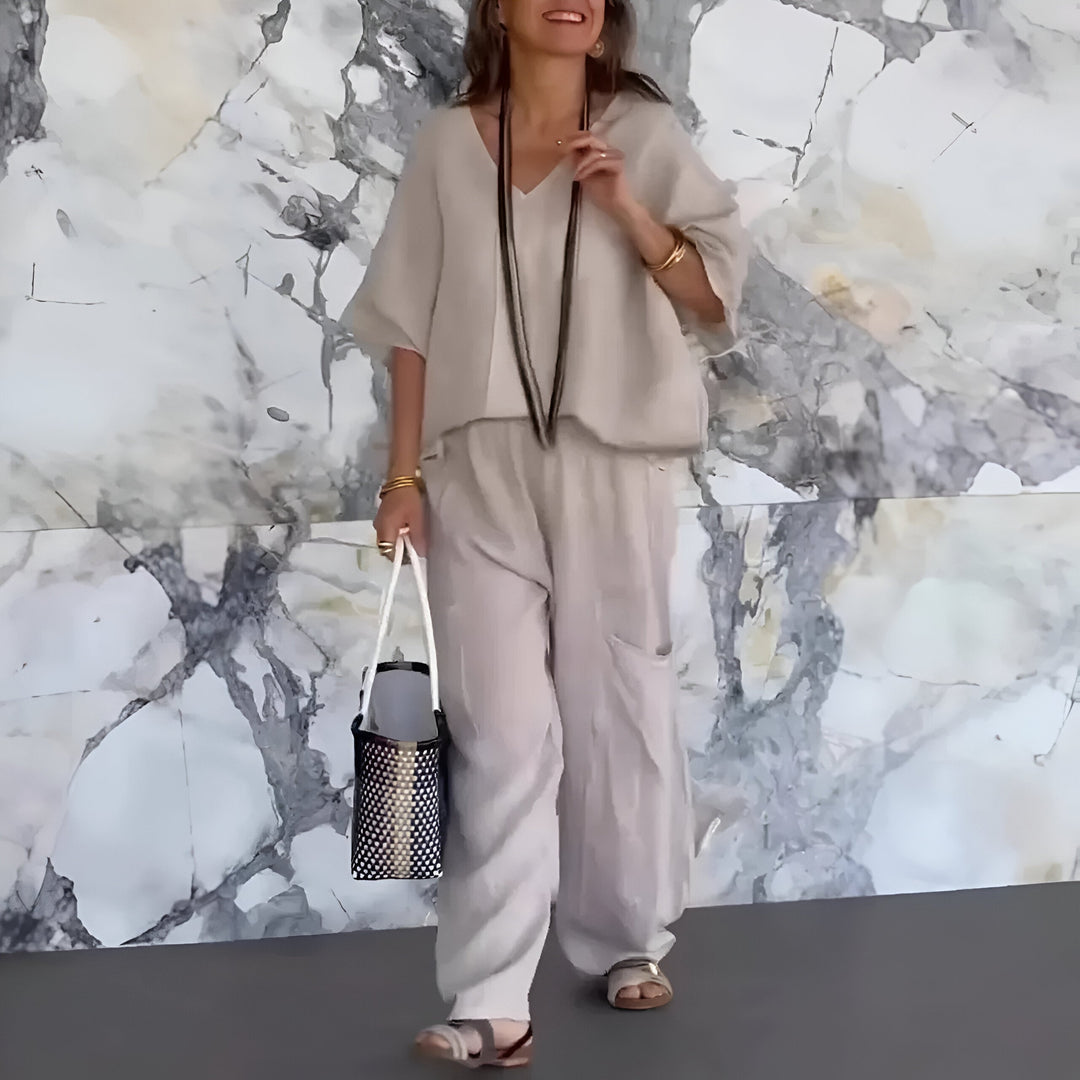 Amalia | Women's Relaxed Summer Glow Set