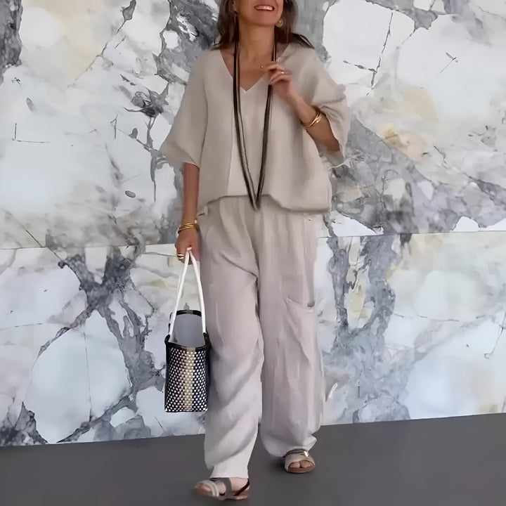 Amalia | Women's Relaxed Summer Glow Set
