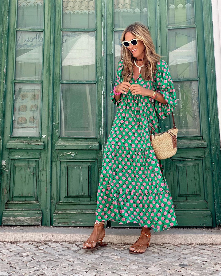 Amaya | Women's Elegant Midi Dress