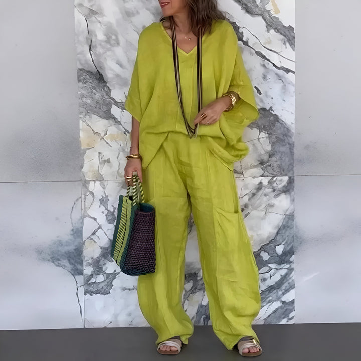 Amalia | Women's Relaxed Summer Glow Set