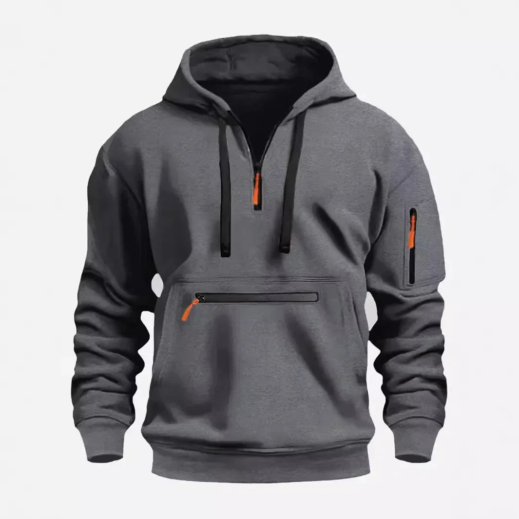 AlpenNord | Hooded Zip-Up Sweatshirt with Hooded