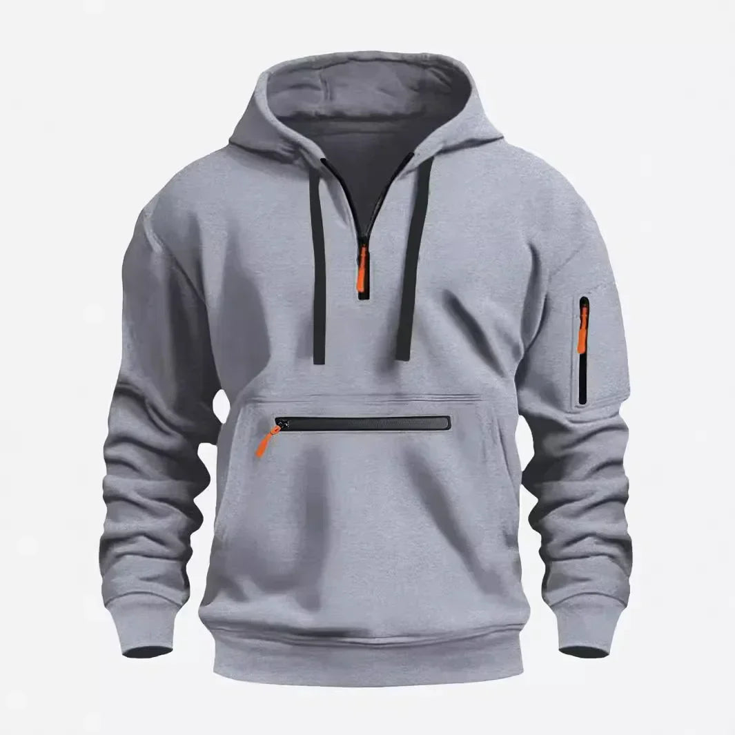 AlpenNord | Hooded Zip-Up Sweatshirt with Hooded