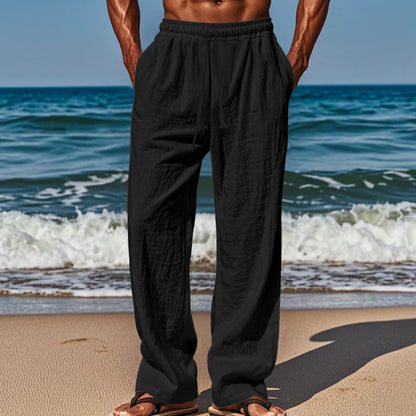 Zairre | Women's Relaxed Beach Trousers with Drawstring