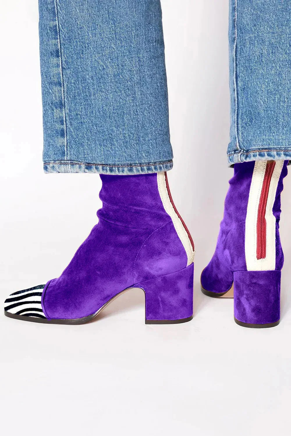 Ari | Women's Cushioned Square-Toe Elegant Boots