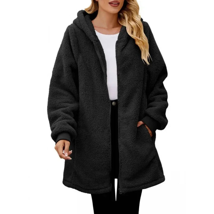 Annika | Women's Cosy Hooded Jacket with Pockets