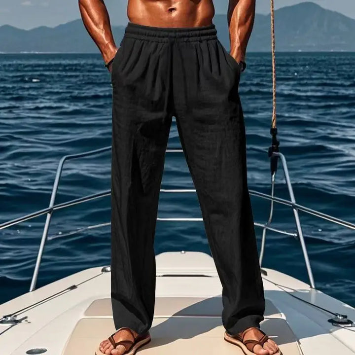 Elyas | Relaxed Trousers with Drawstring