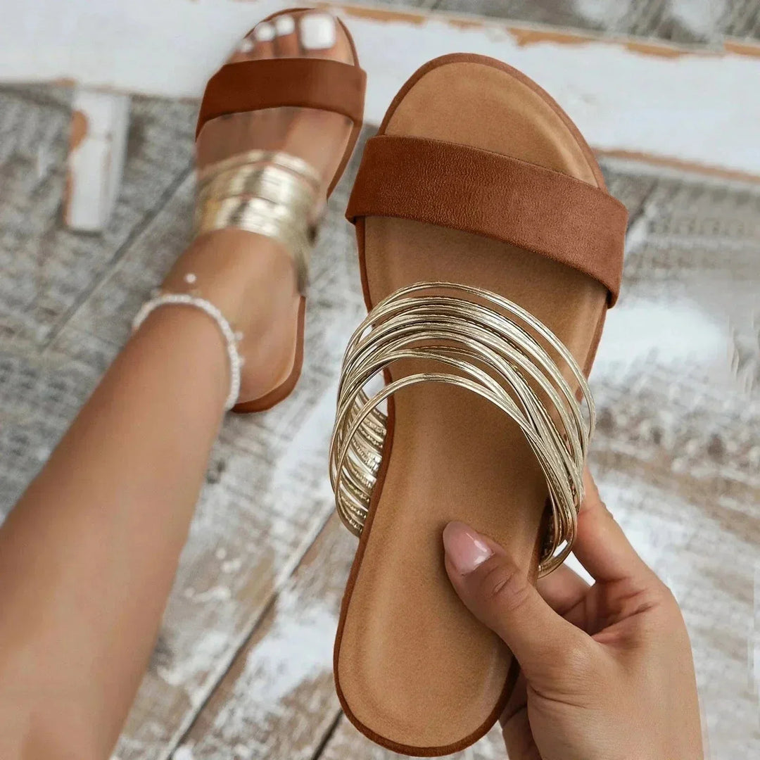 Alma | Women's Cushioned Open-Toe Cozy Orthopedic Sandals for Ultimate Comfort