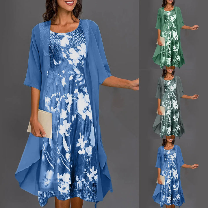Anita | Women's Graceful Midi Dress Set