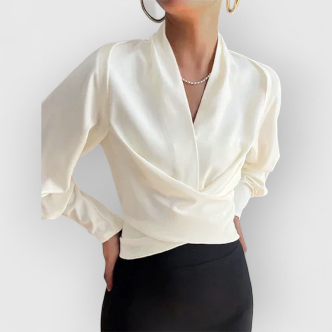 Aria | Women's Elegant Puff Sleeved Blouse