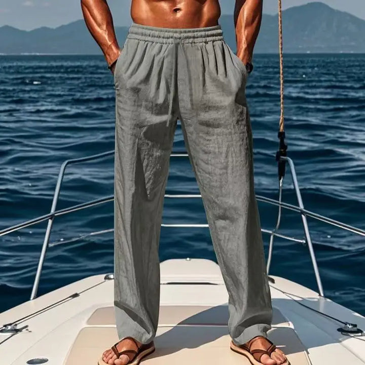 Elyas | Relaxed Trousers with Drawstring