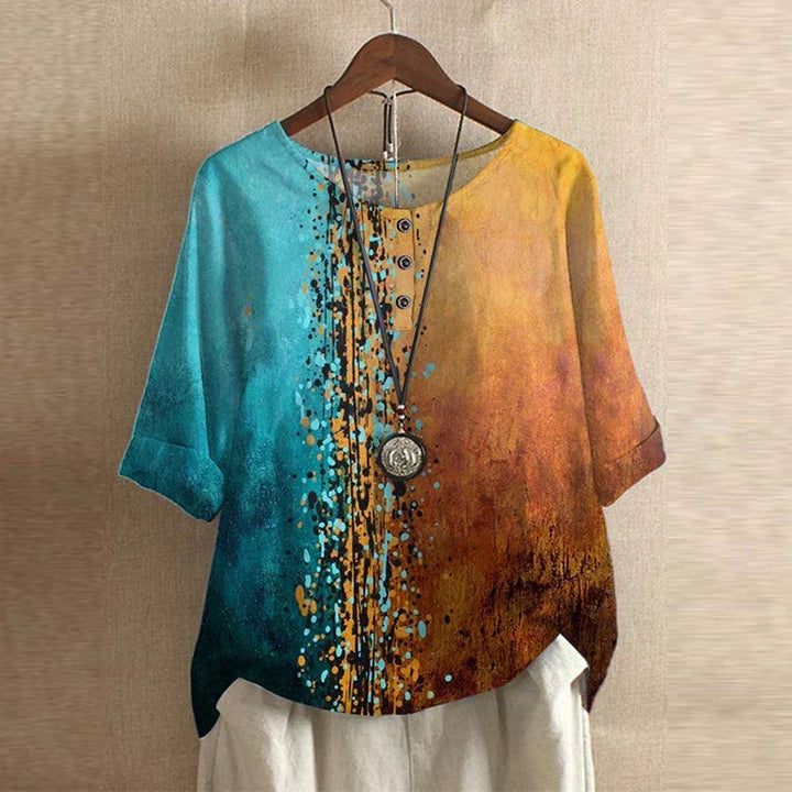 Anya | Women's Relaxed Retro-Inspired Blouse
