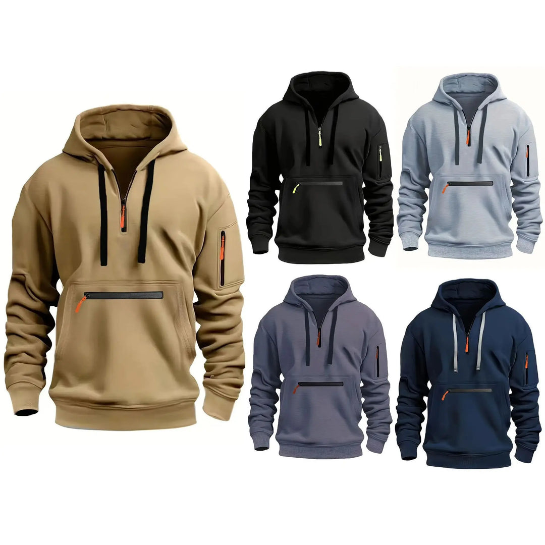 AlpenNord | Hooded Zip-Up Sweatshirt with Hooded