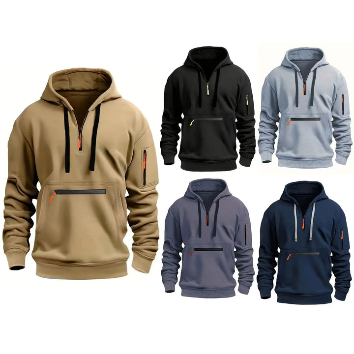 AlpenNord | Hooded Zip-Up Sweatshirt with Hooded