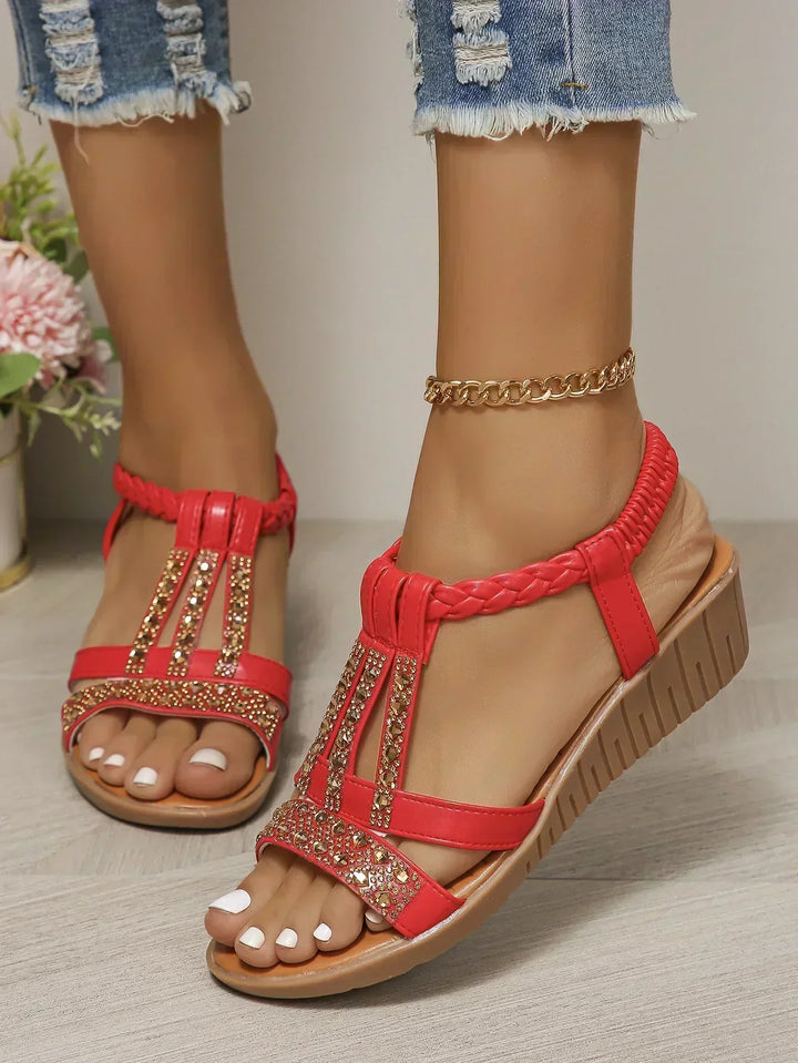 Lacey | Women's Cushioned Open-Toe Stylish Orthopedic Sandals with Arch Support