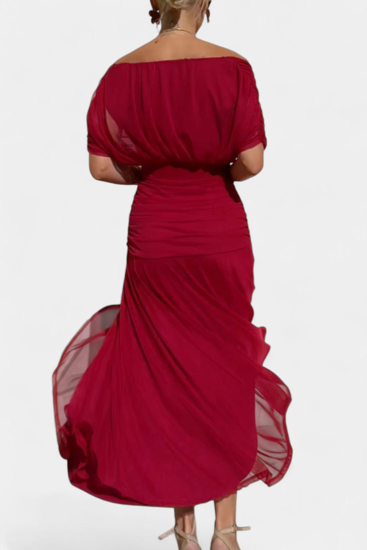 Alondra | Women's V-Neck Long Floral Maxi Dress