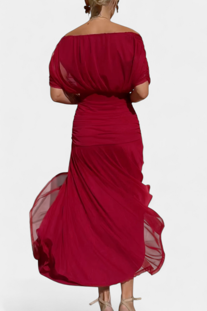 Alondra | Women's V-Neck Long Floral Maxi Dress