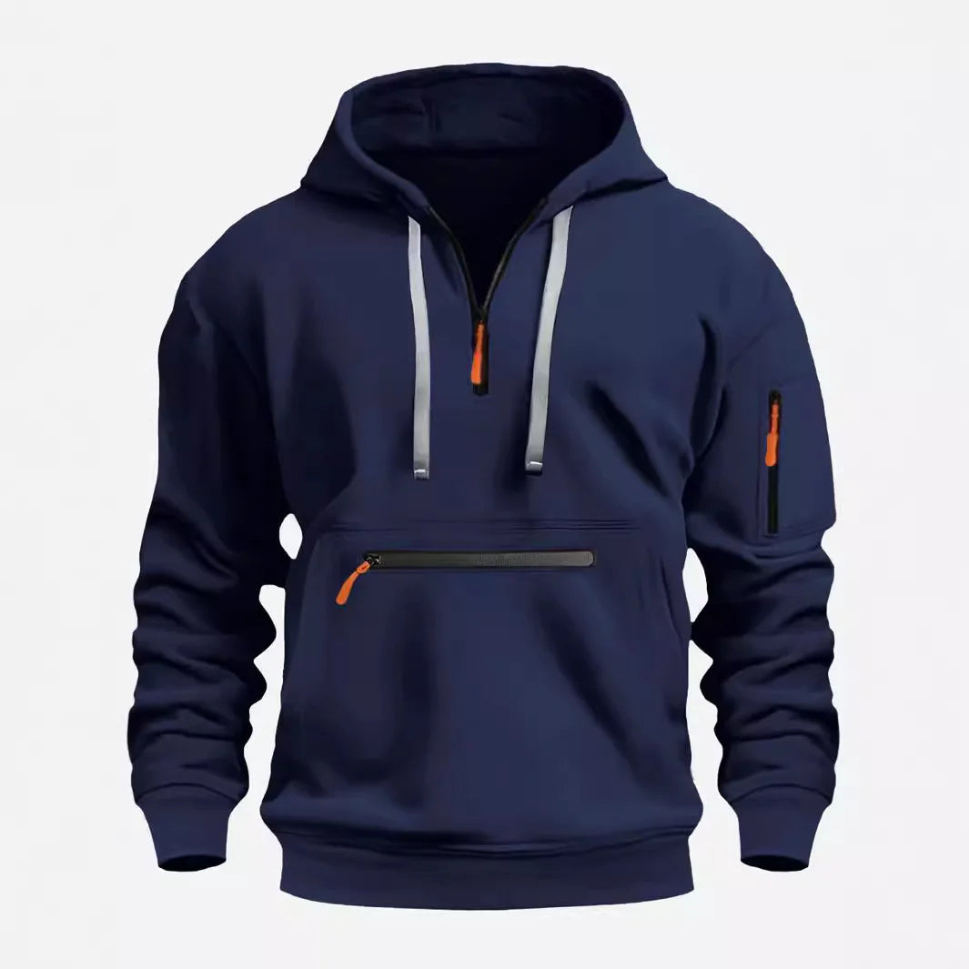 AlpenNord | Hooded Zip-Up Sweatshirt with Hooded
