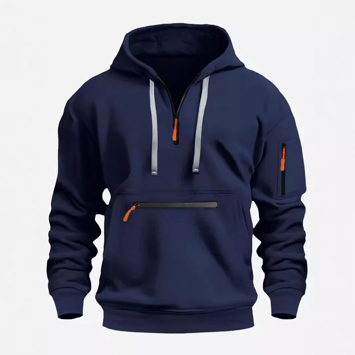 AlpenNord | Hooded Zip-Up Sweatshirt with Hooded
