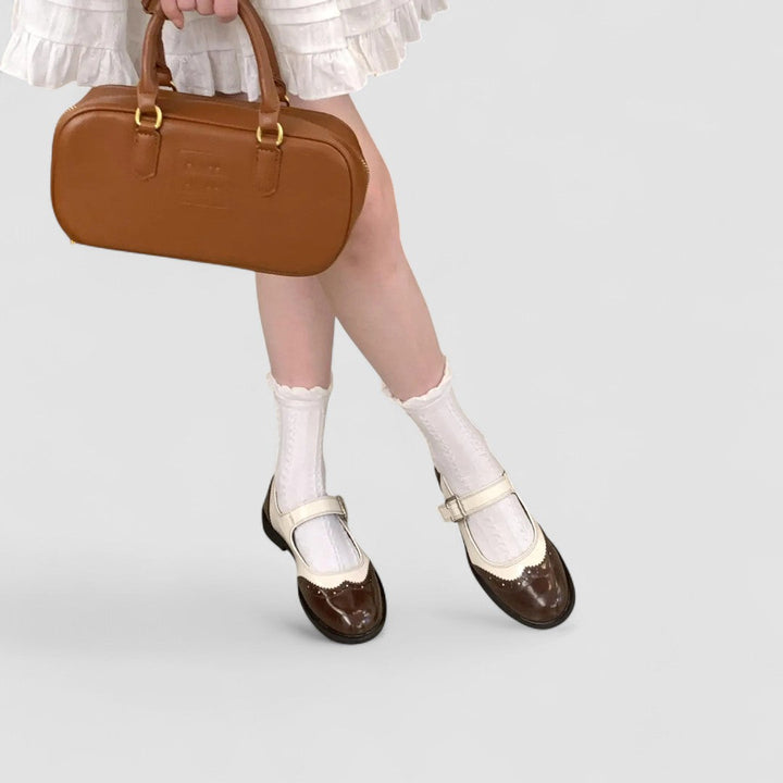 Auryzhel | Women's Cushioned Buckle Orthopedic Mary Jane Shoes
