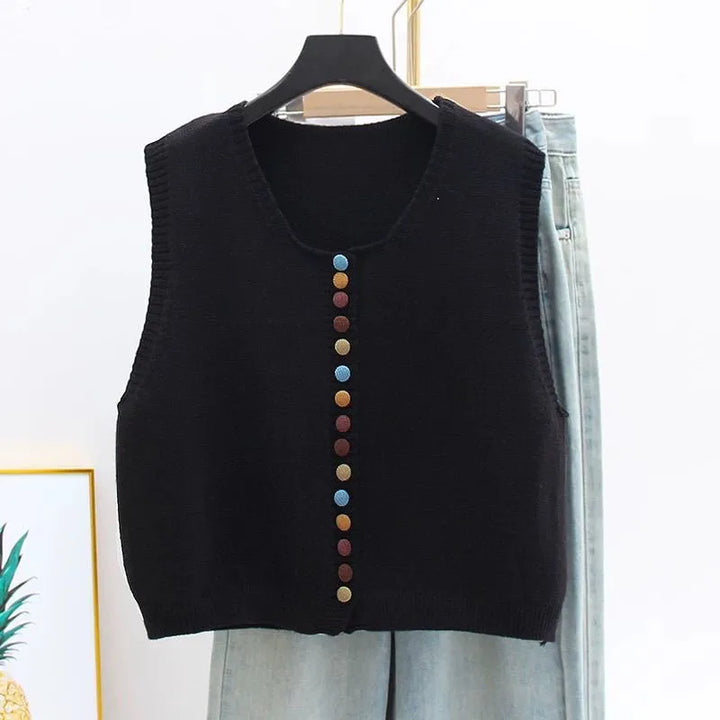 Women's The Maribel | Colour-button Vest