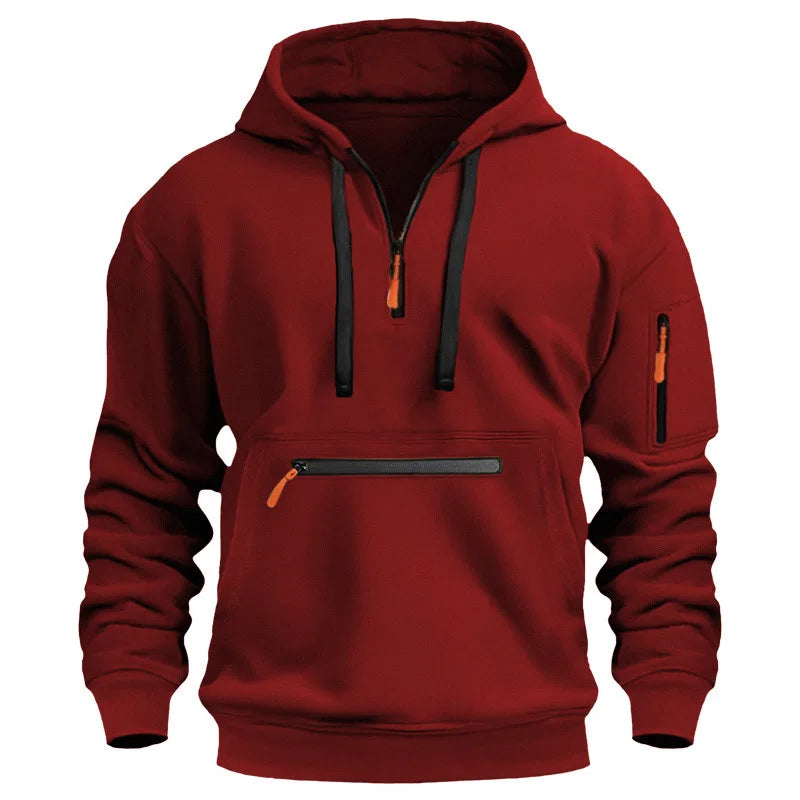 AlpenNord | Hooded Zip-Up Sweatshirt with Hooded