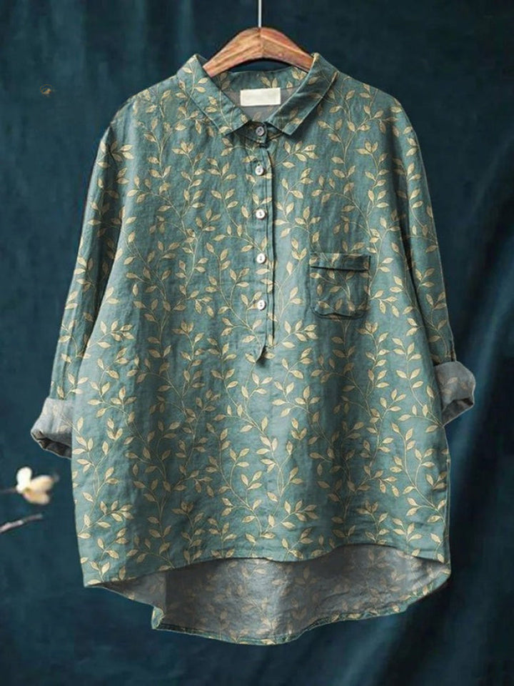 Tiziana | Women's Longline Patterned Shirt