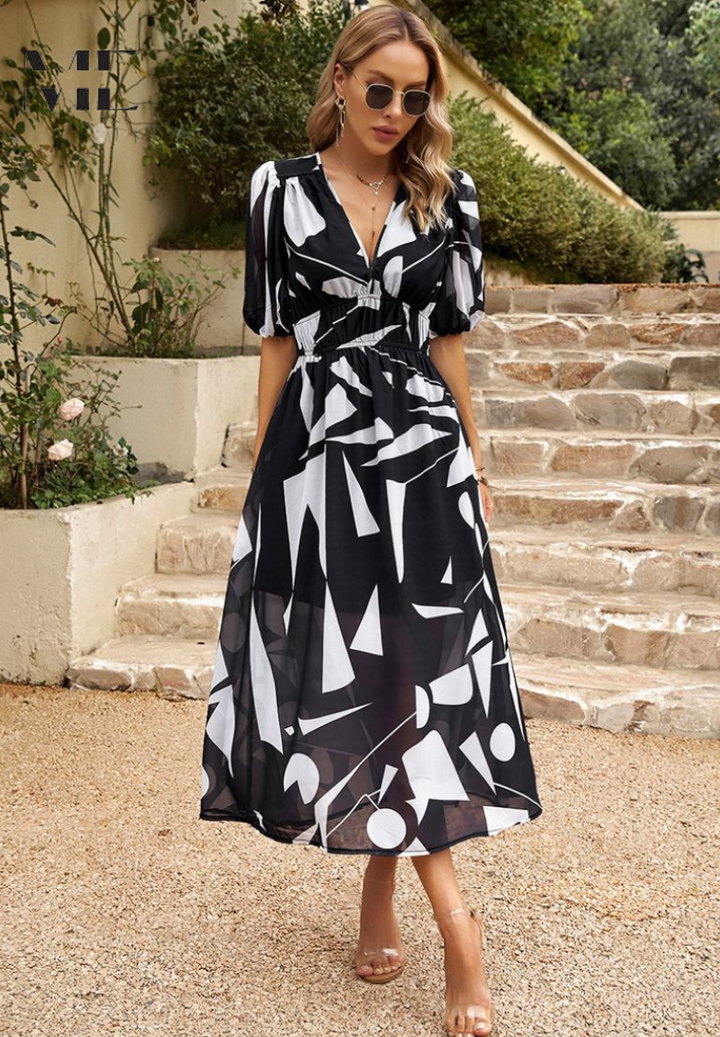Aria | Elegant Midi Dress for Women