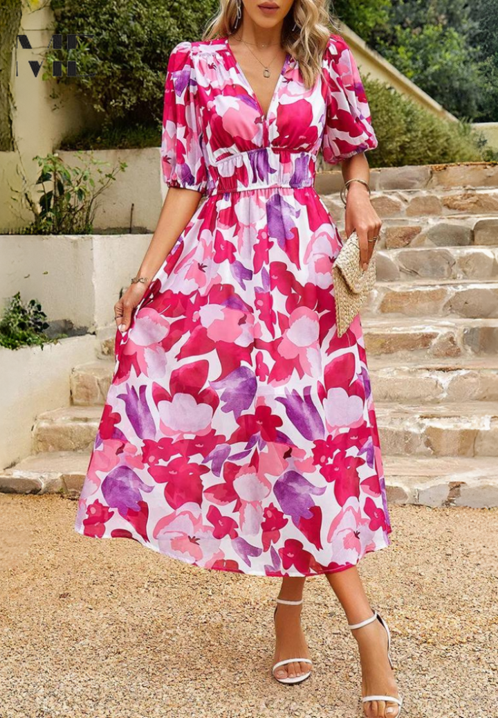 Arianne | Elegant Midi Dress for Women