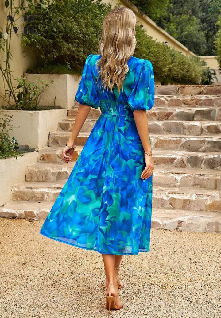 Aria | Elegant Midi Dress for Women