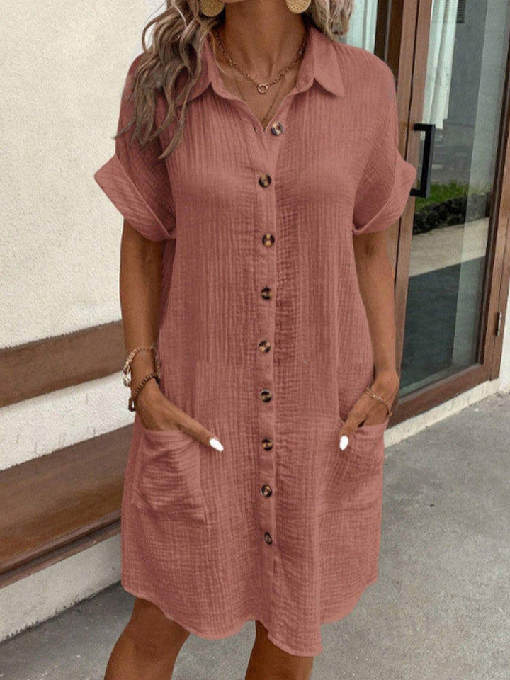 Beatrice | Women's Stylish Polo Dress with Pockets