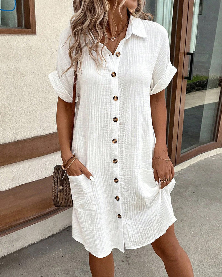 Beatrice | Women's Stylish Polo Dress with Pockets