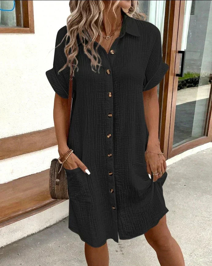 Beatrice | Women's Stylish Polo Dress with Pockets