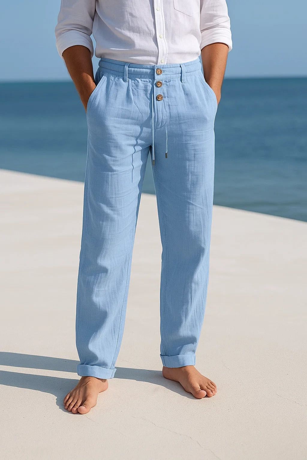 Matteo | Men's Breezy Summer Trousers
