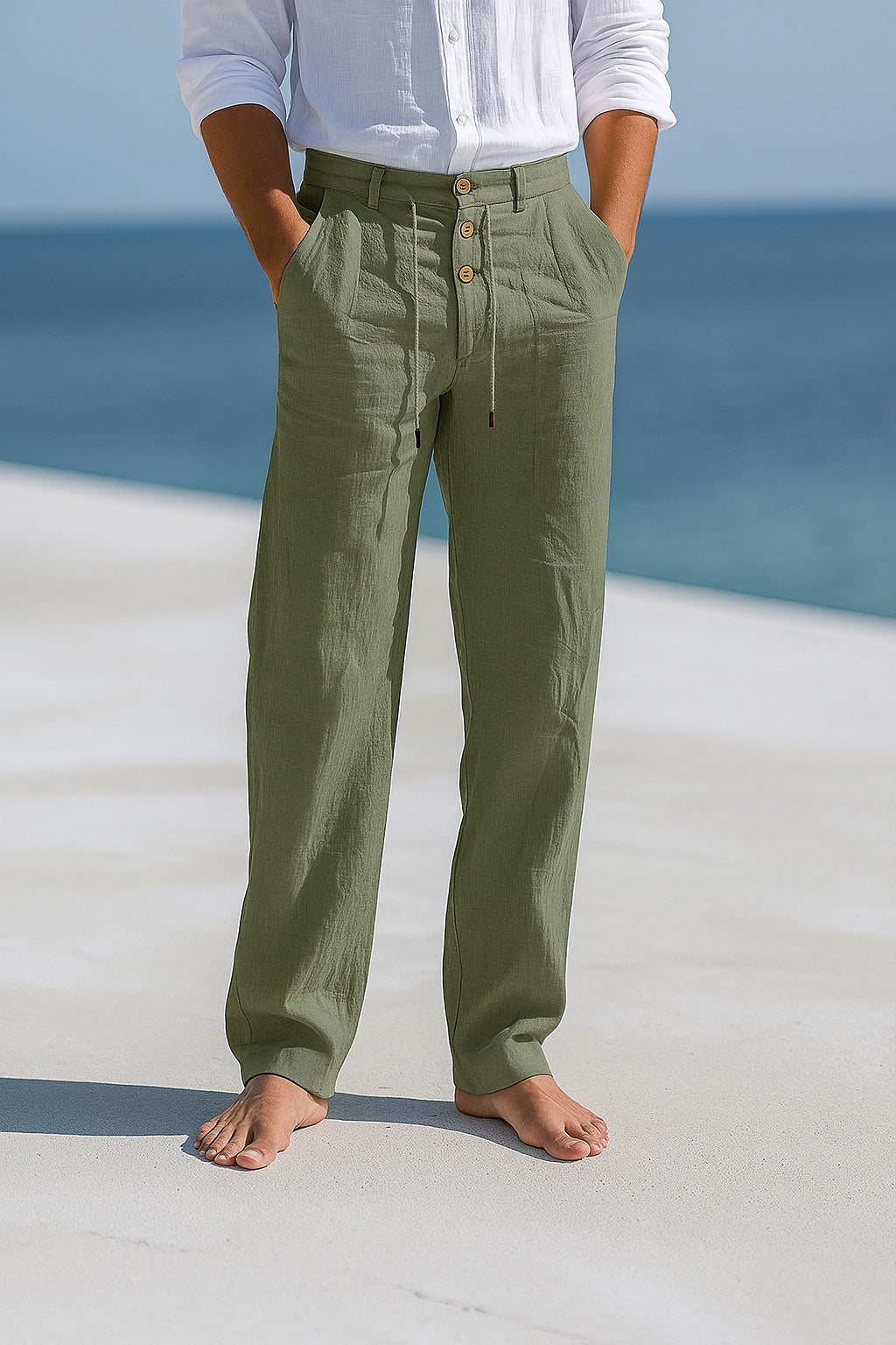 Matteo | Men's Breezy Summer Trousers