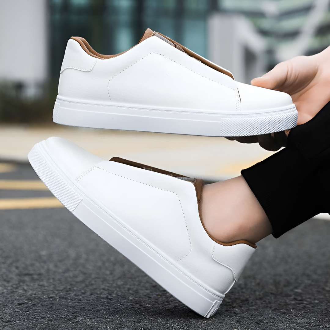 Bernardo | Men's Cushioned Slip-On Chic Trainers