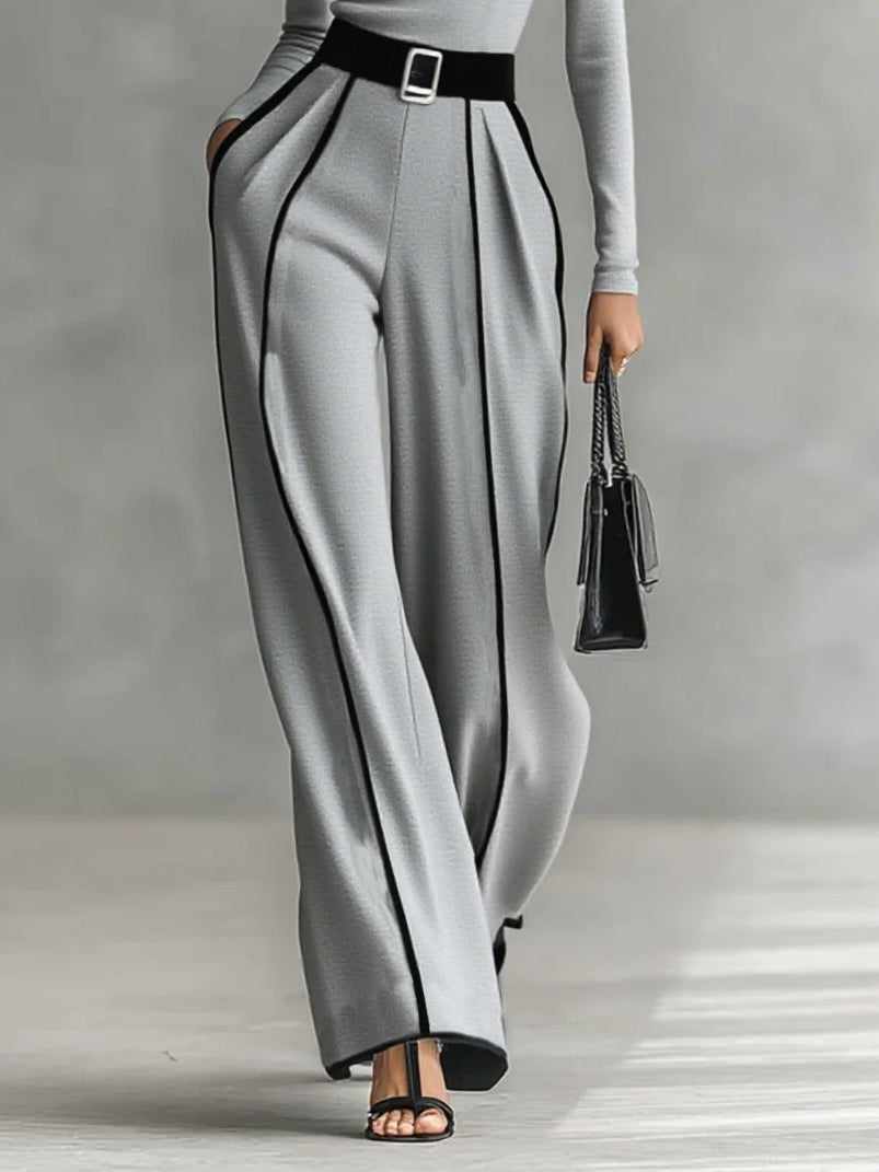 Alina | Women's Two-Piece Set with High Collar