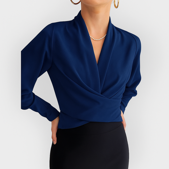 Aria | Women's Elegant Puff Sleeved Blouse