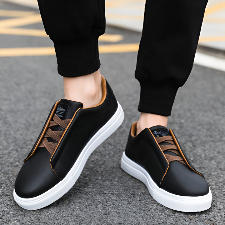 Bernardo | Men's Cushioned Slip-On Chic Trainers