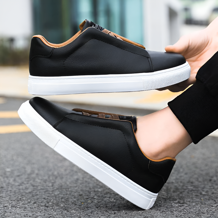 Bernardo | Men's Cushioned Lace-Up Trendy Trainers