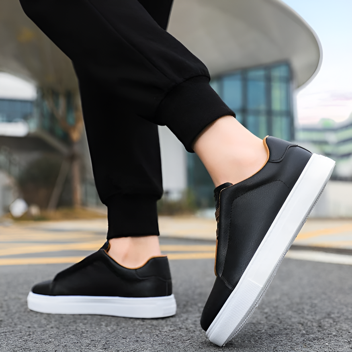 Bernardo | Men's Cushioned Slip-On Chic Trainers