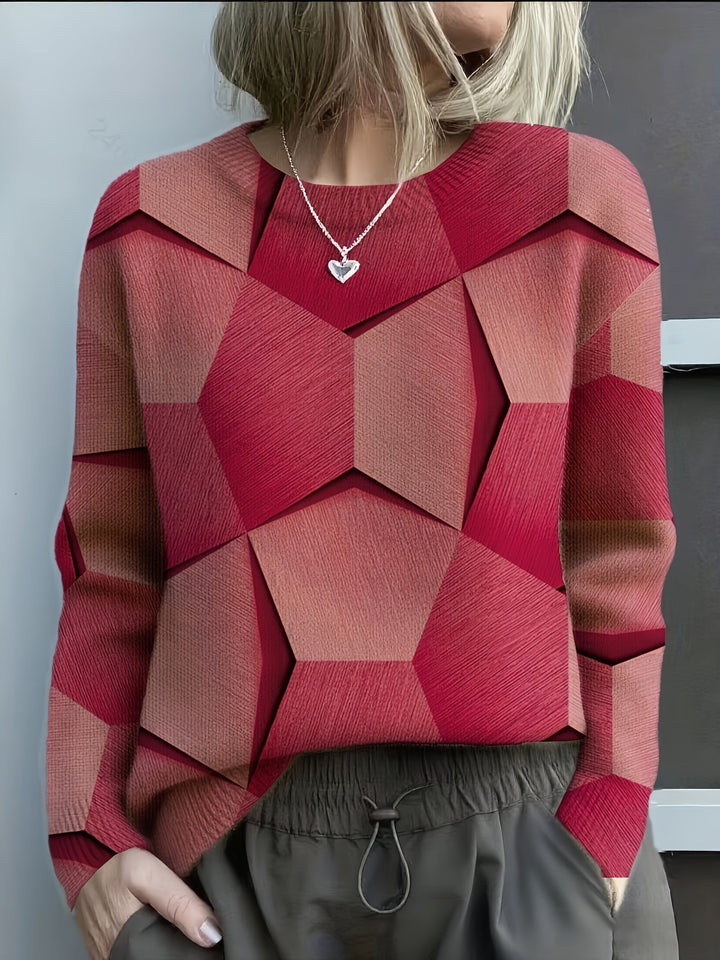 Sanae | Women's Trendy Everyday Jumper with Crew Neck
