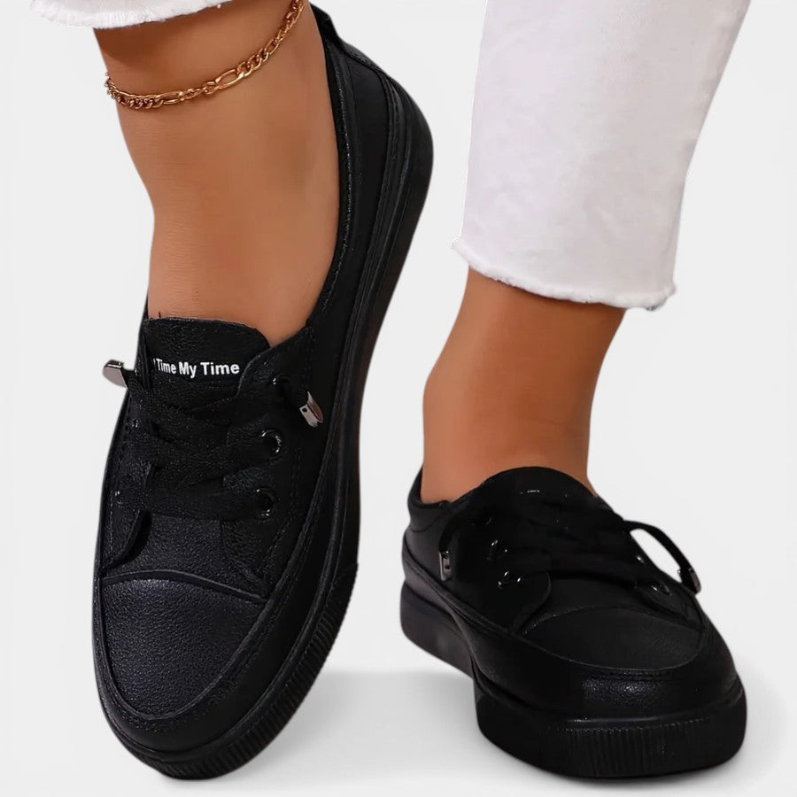 Ana | Orthopedic Flat Lace-Up Shoes