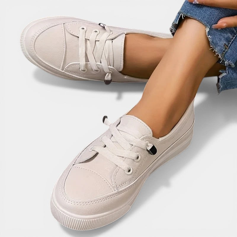 Ana | Orthopedic Flat Lace-Up Shoes