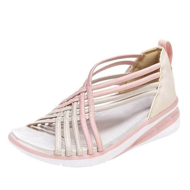 Gisela | Women's Cushioned Open-Toe Trendy Lightweight Orthopedic Sandals