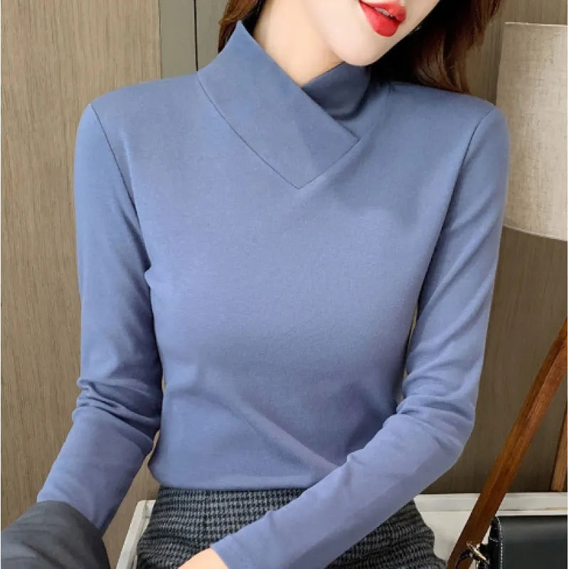 Avery | Women's Chic Turtleneck T-shirt