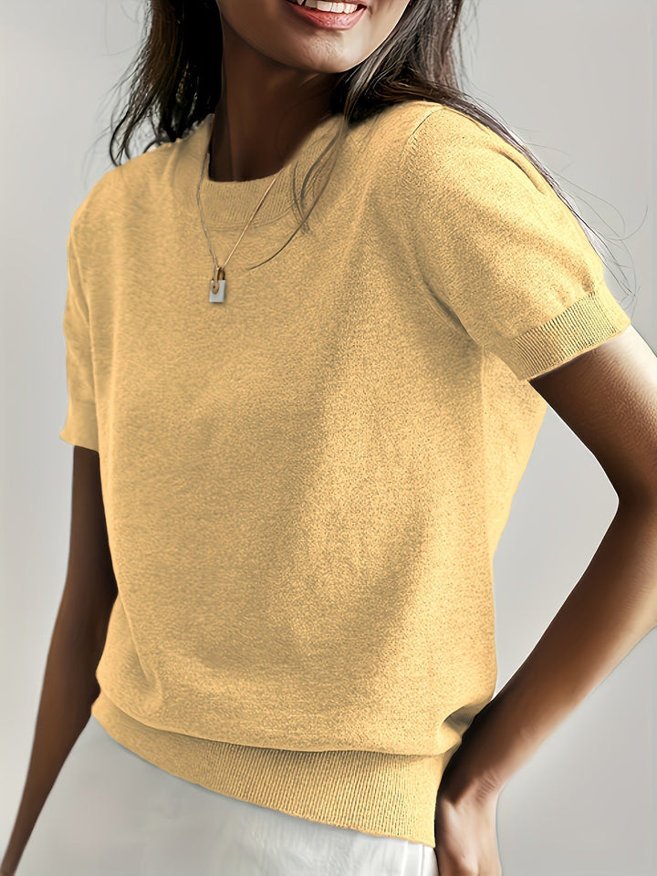 Anais | Women's Lightweight Casual Short Sleeve Top