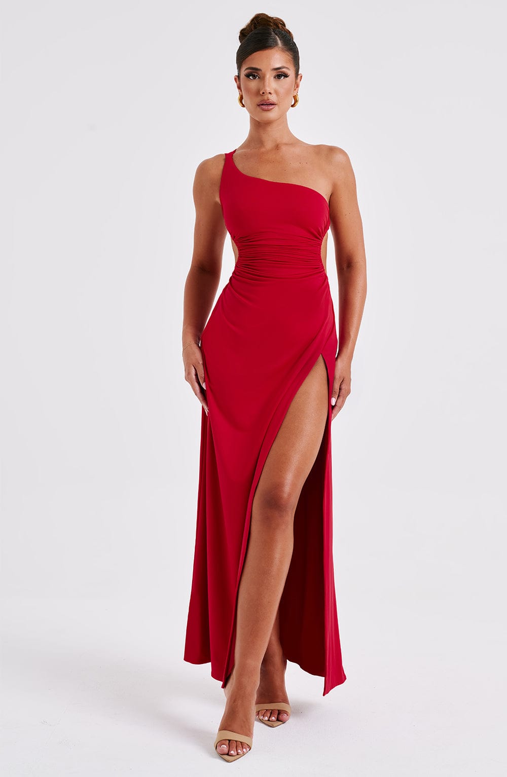 Alecia | Women's Maxi Dress with Cut-Out