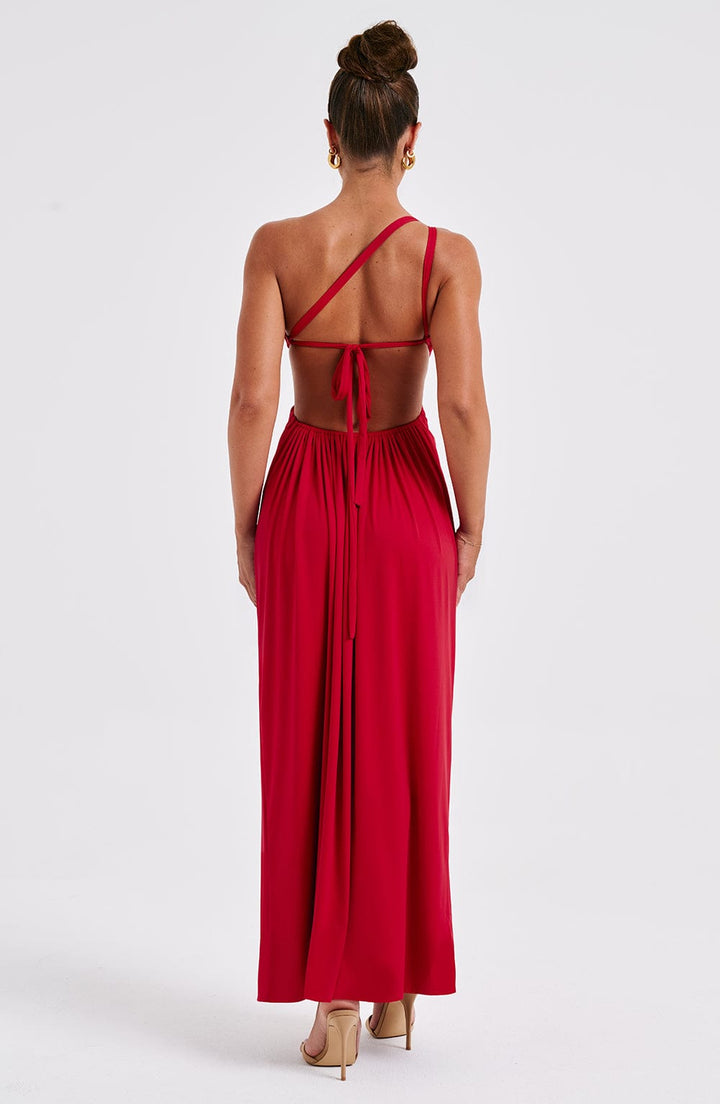 Alecia | Women's Maxi Dress with Cut-Out