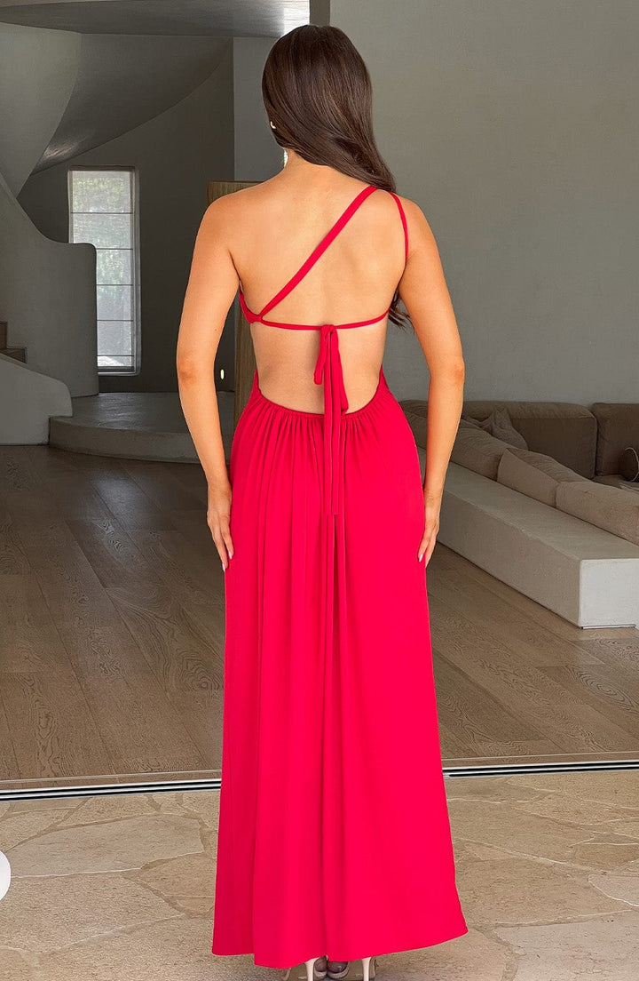 Alecia | Women's Maxi Dress with Cut-Out