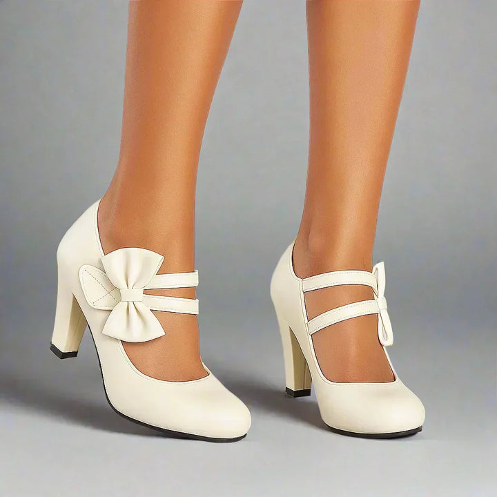 Bel | Women's Cushioned Buckle Elegant Heels